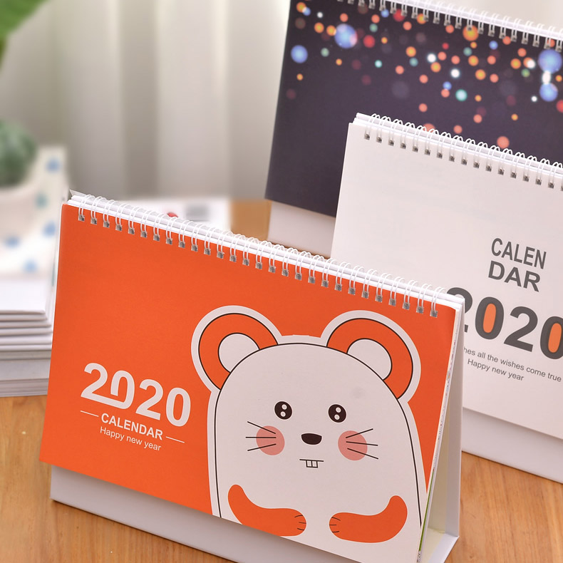 Calendar and Sticky notepad