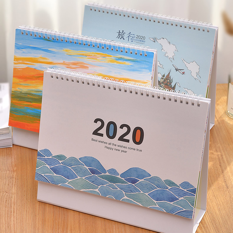 Calendar and Sticky notepad