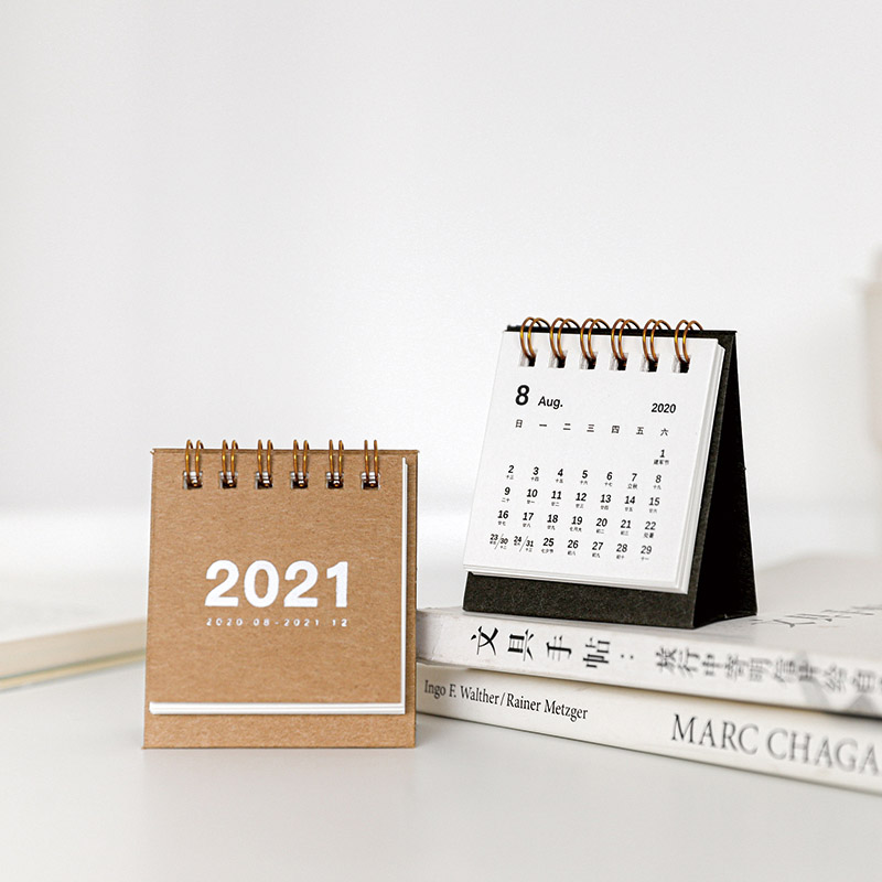 Calendar and Sticky notepad